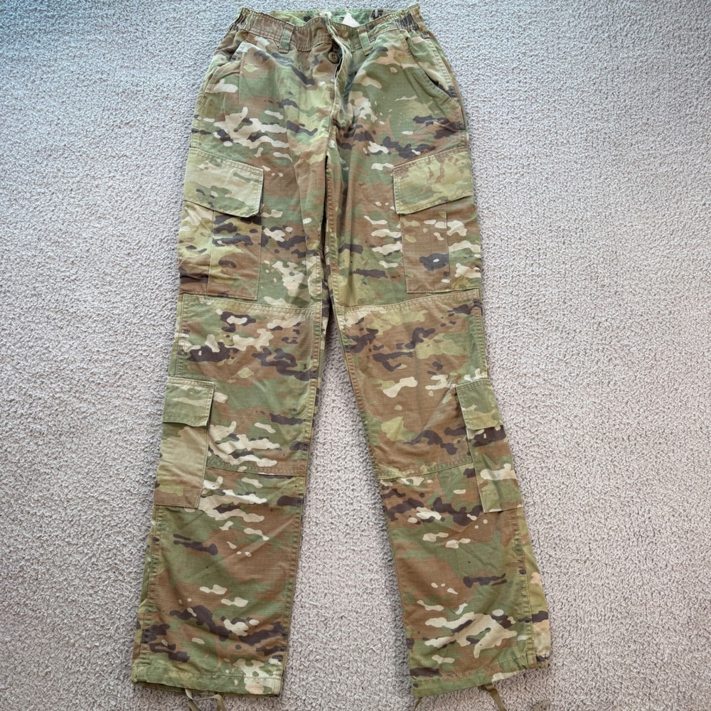 Authentic US Military OCP Multicam Combat Cargo Pants 28 Long Army Surplus War
